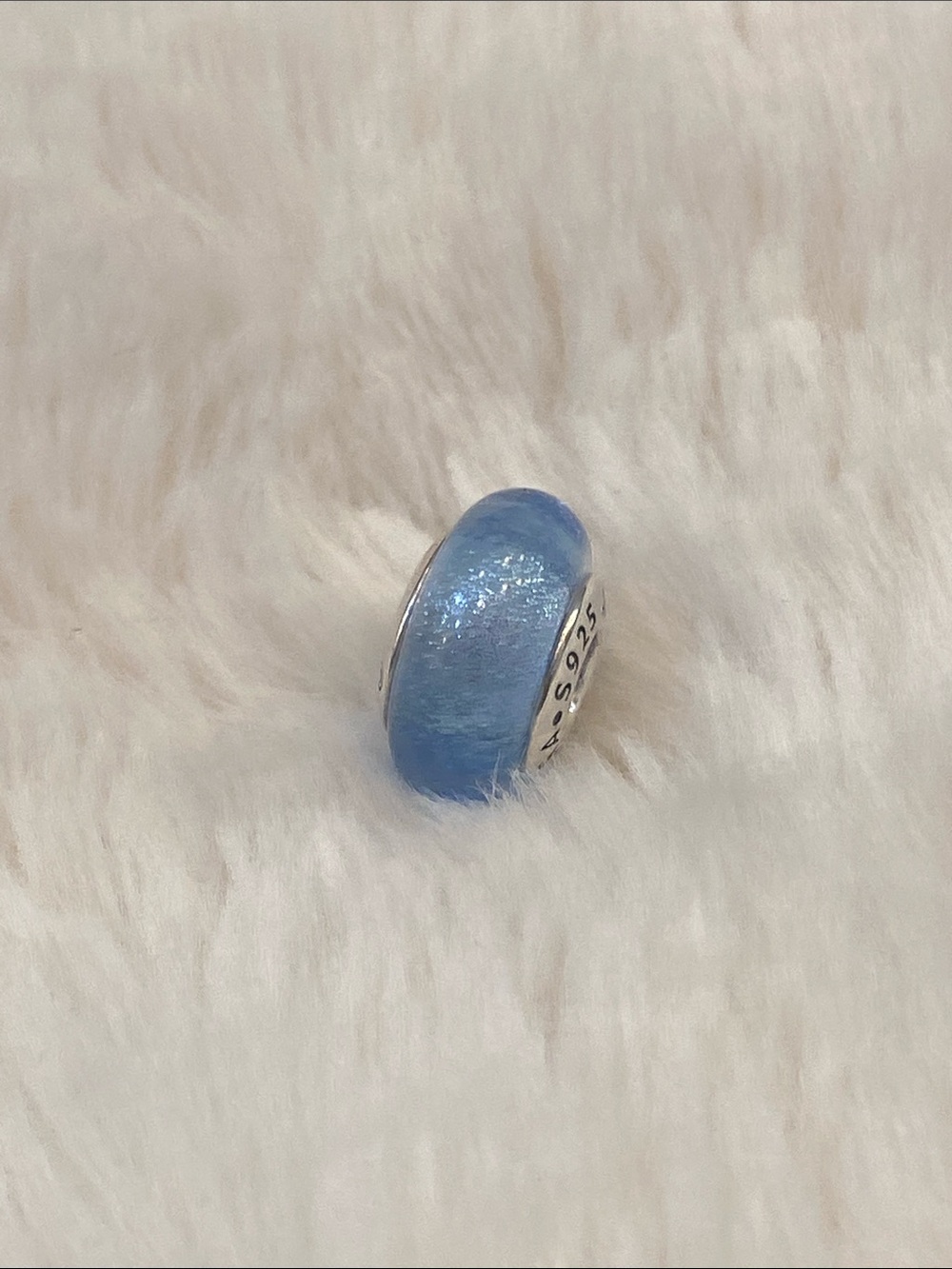 Cinderella Murano Glass Bead